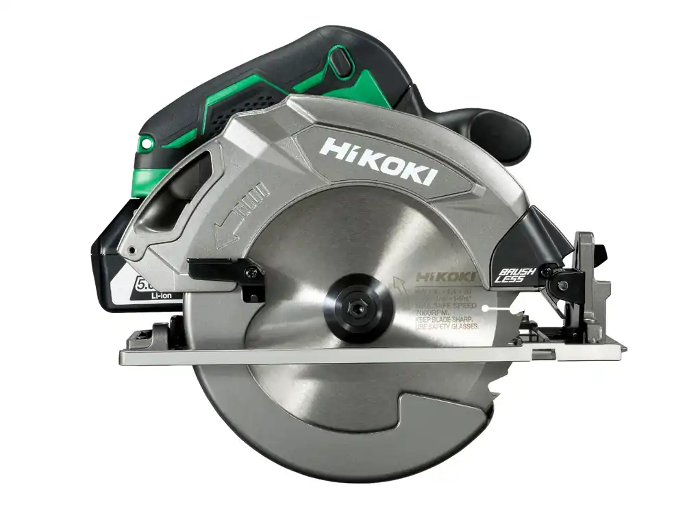 HIKOKI C1807DAWRZ Scie circulaire sans fil 18V 5.0Ah Li-Ion dans le système Hikoki Case IV