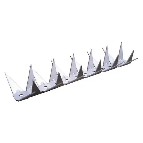 GB 714935.0005 Bande anti-escalade 1000 46x20x46x2 Zinc-Magnésium