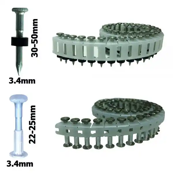 Max NCP90526 Goupille étagée sur bobine pour HN120 - 3.4x22mm