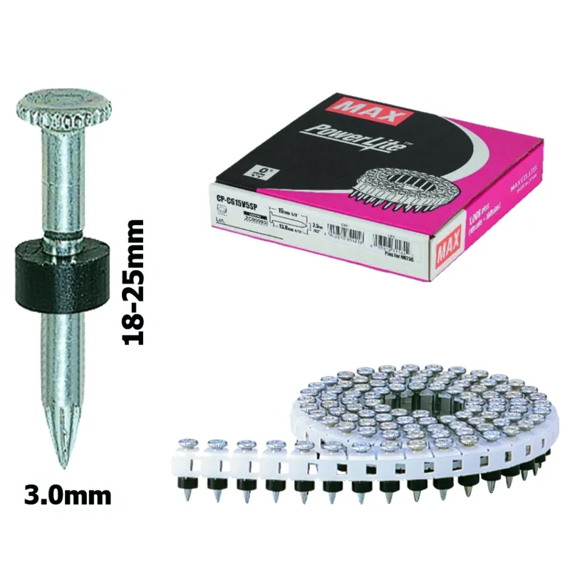 Max NCP90522 Broche étagée sur bobine pour HN25C - 3.0x18mm