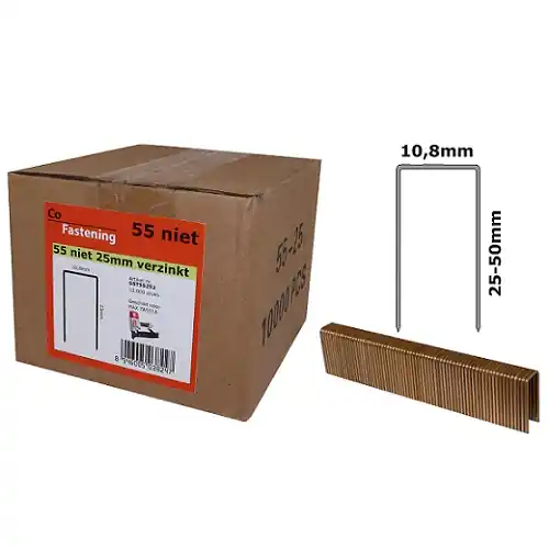 Co-Fastening GST55382 55-Notched galvanisé - 38 mm