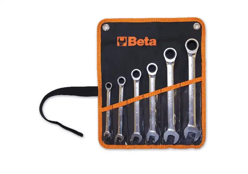 Beta 001410066 Jeu de clés à cliquet en mallette 6 pièces