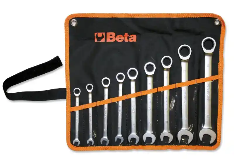 Beta 001410069 Jeu de clés à cliquet 9 pièces