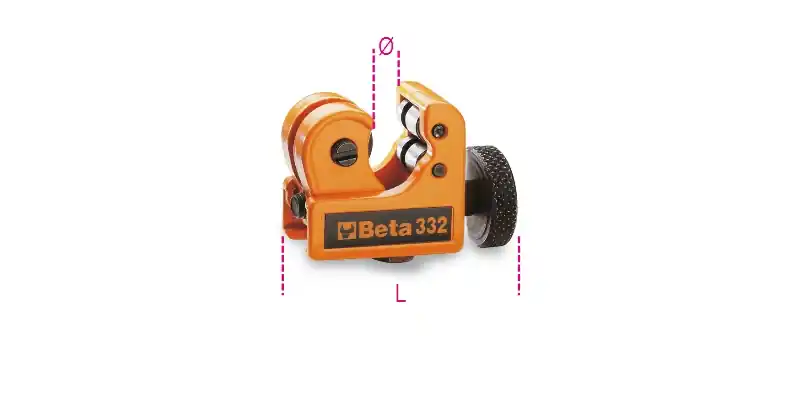 Beta 003320001 Mini coupe-tube Ø 3÷16 1/8"÷5/8" mm