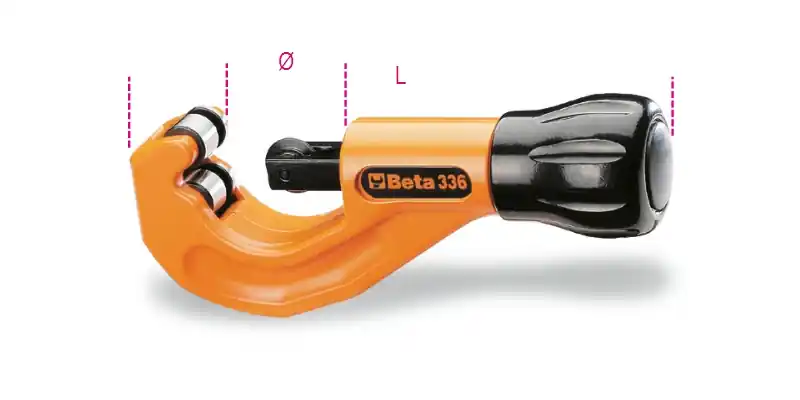 Beta 003360001 Coupe-tube avec tige à vis télescopique Ø 6÷38 1/4"÷1"1/2 mm