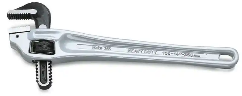 Beta 003650035 Pince à tubes modèle lourd coudé 350 mm