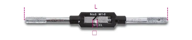 Beta 004350027 Essoreuse réglable en acier 5.5÷16 M9÷M27 mm 430 mm
