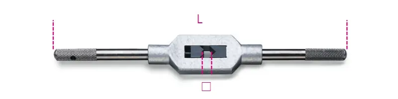 Beta 004350121 Essoreuse réglable en fonte d‘‘acier 4.9÷12 M5÷M20 mm 380 mm