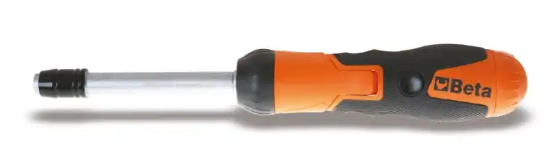 Beta 008550010 Porte-embouts avec mécanisme à cliquet 240 mm avec 7 embouts