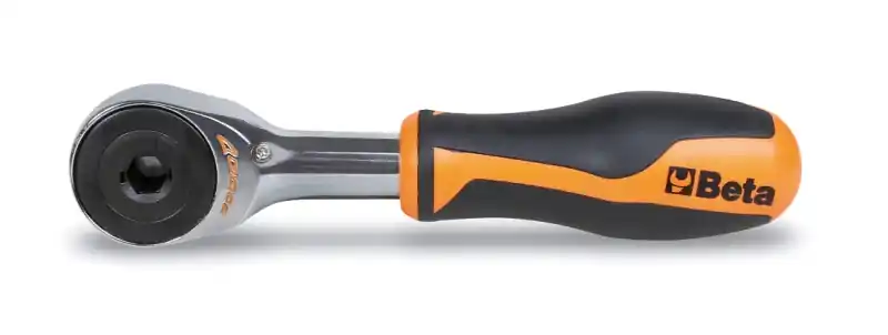 Beta 008609884 Cliquet avec porte-embouts et poignée tournante 126 mm