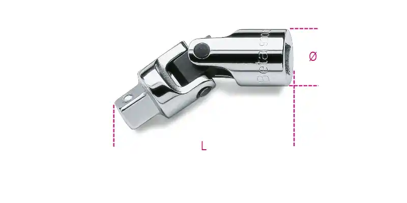 Beta 009000830 Joint de cardan 1/4" 41 mm