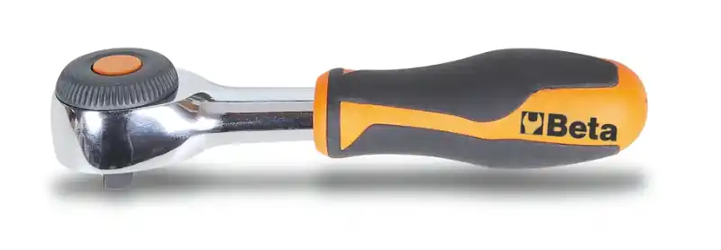 Beta 009000884 Cliquet réversible 1/4" avec poignée tournante 126 mm
