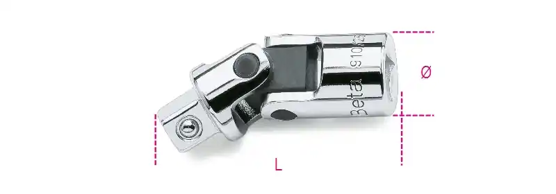 Beta 009100830 Joint de cardan 3/8" 54,6 mm