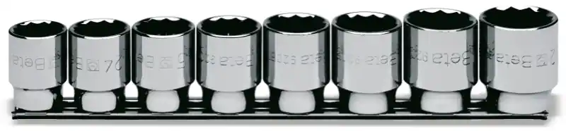 Beta 009200142 Jeu de douilles 1/2‘‘‘‘ 8 pièces