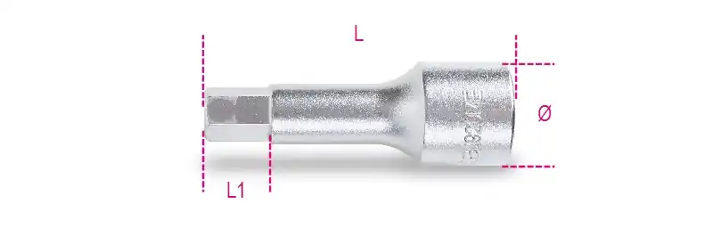 Beta 009200514 Schroevendraaierdoppen binnen 6-kant 14 mm