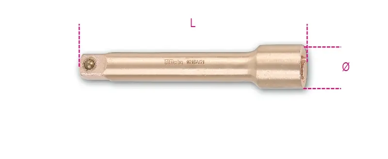 Beta 009210844 1/2‘‘‘‘ Rallonge sans étincelles 250 mm