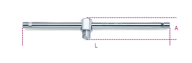 Beta 009280850 Barre d‘‘essorage 3/4" 450 mm