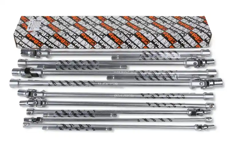 Beta 009520141 Clés en T avec joint de cardan pour vis Torx® 9-Pièces