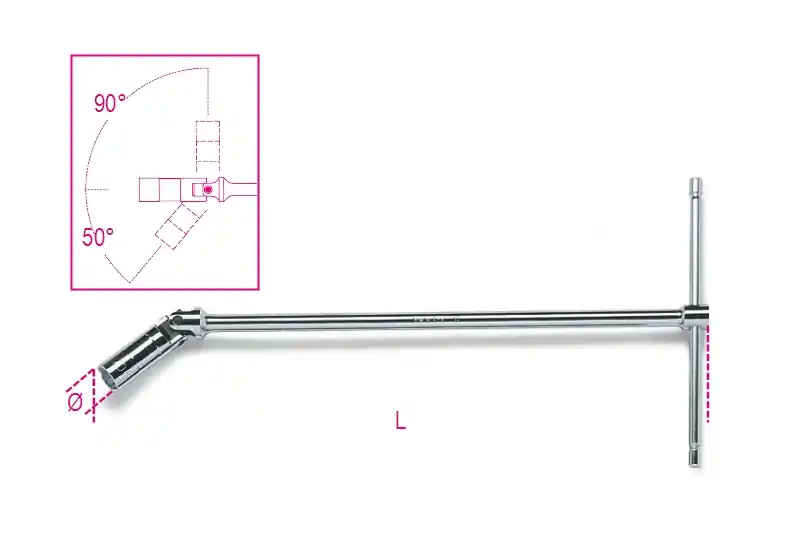Beta 009590010 959 Clé en T 16 5/8 mm - "