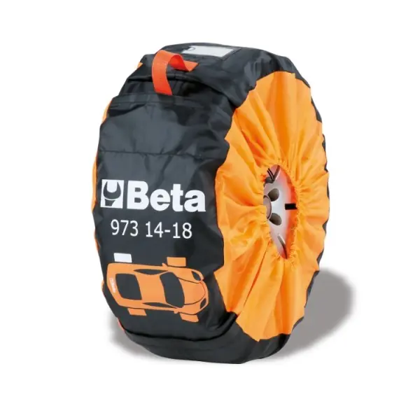 Beta 009730014 Jeu de housses de pneus en nylon 14‘‘‘‘. 18