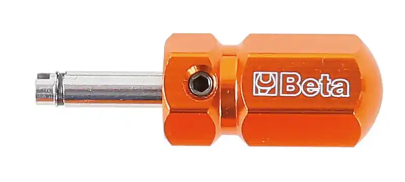 Beta 009860048 Tournevis pour valve, modèle court 18 Lmm