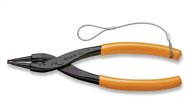 Beta 010324017 1032Hs Pince à circlips Pointes droites 180 L mm