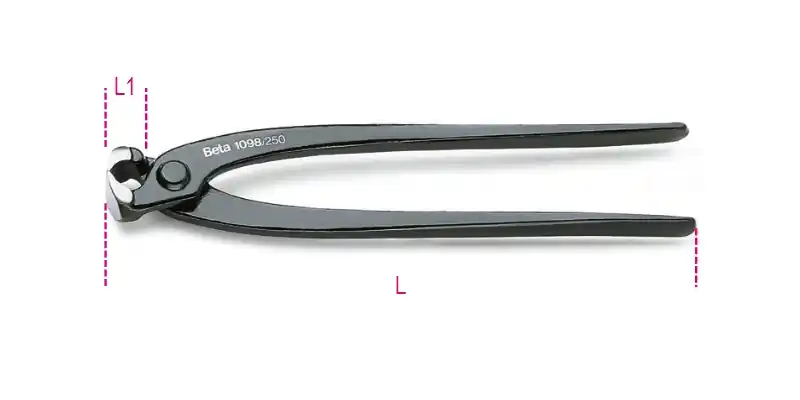 Beta 010980190 1098 190 Pince de montage 190 L mm