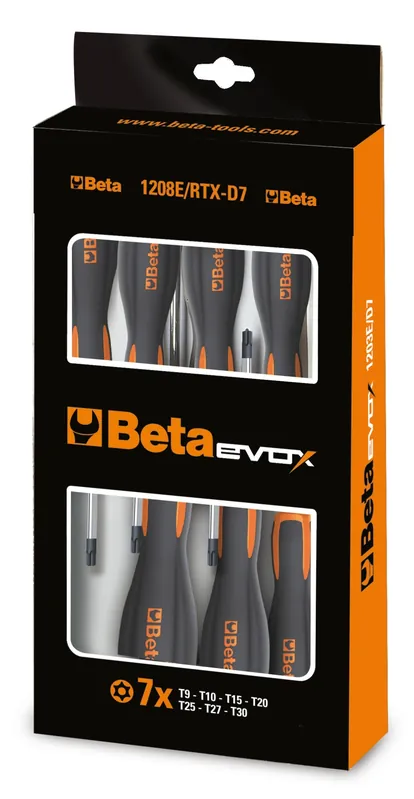 Beta 012081207 1208E/Rtx-D7-7Dlg Jeu de tournevis