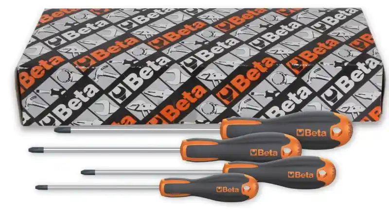 Beta 012091204 Set 4 pièces tournevis evox