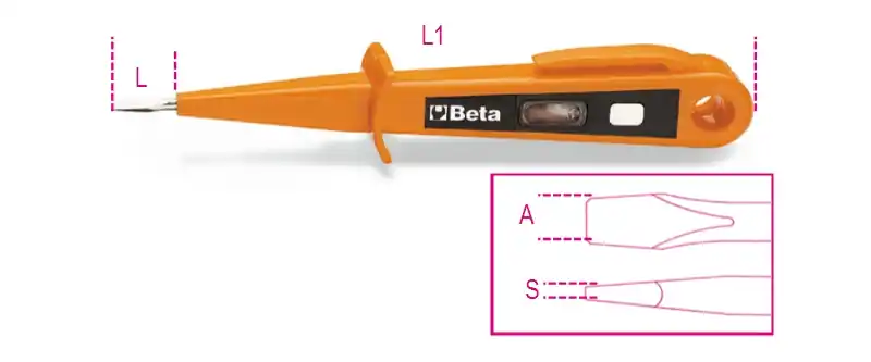 Beta 012530010 1253A Détecteur de tension 125/250V