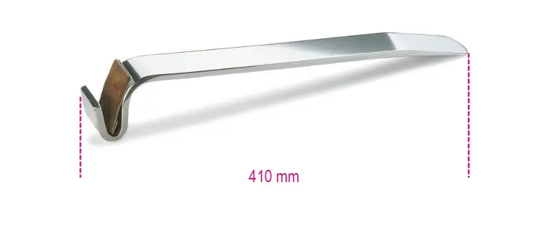 Beta 013310001 1331 Fer à plier gainé de cuir 1100 g