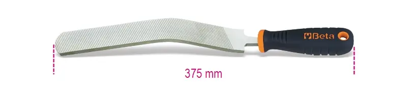 Beta 013350010 1335Bm Lime à chocs avec manche en plastique