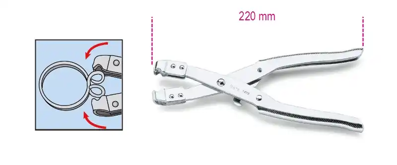Beta 014720001 1472 Pince pour colliers de serrage