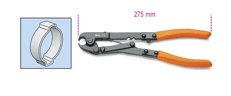 Beta 014730001 1473 275-Oetiker® Pince de serrage