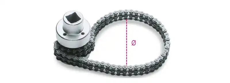 Beta 014880010 1488/1-Clé pour filtre à huile avec chaîne 60÷110 Ø mm