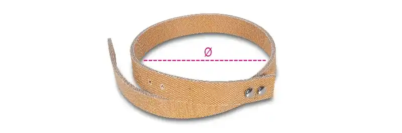 Beta 014900102 1490R/2-Sangle d‘arrimage de réserve Pour Art. 1490 240 Ø mm