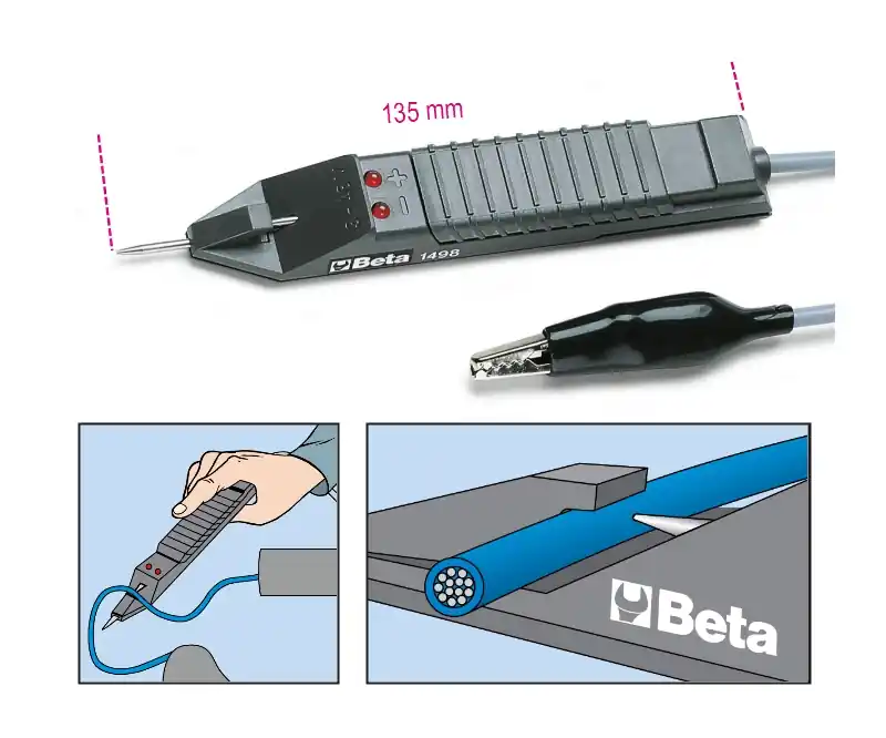 Beta 014980100 1498-Stressmeter-Voltage Tester 3-48V