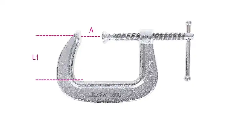 Beta 015900305 1590 Pince en C 60 mm