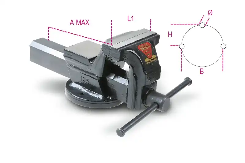 Beta 015990100 1599F Étau parallèle 100 mm