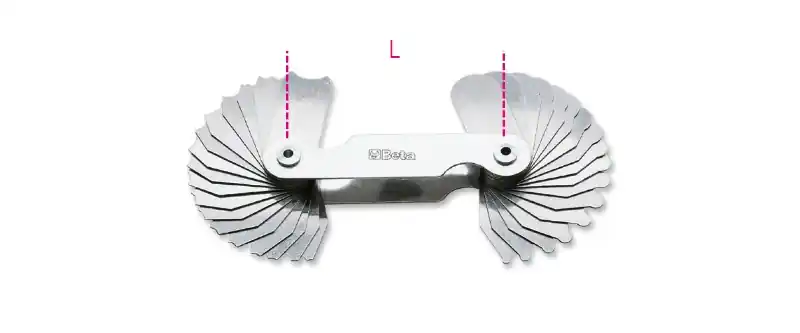Beta 017070025 1707A/3-Gabarit pour le jet 15,5÷25 R mm