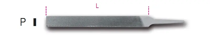 Beta 017180025 1718A6/P Limes plates semi-douces 150 L mm