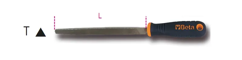 Beta 017190313 1719Bma12/T Lime mi-douce, Triangle 300