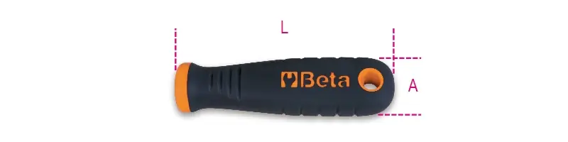 Beta 017190951 1719Bmr/1-Poignée pour limes 110 L mm