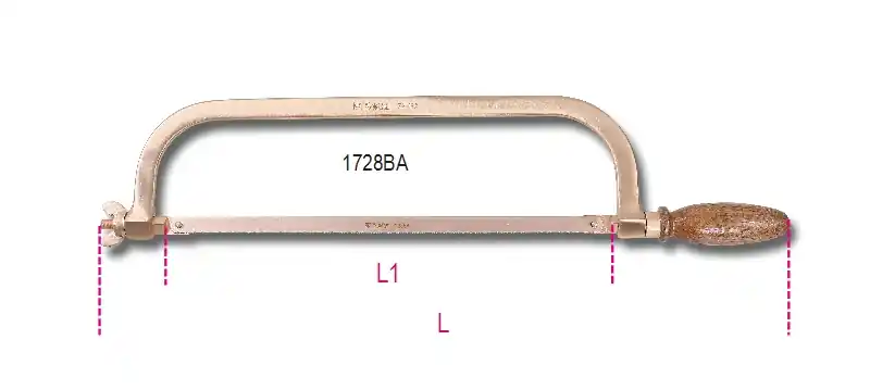 Beta 017270801 1727Ba-sparkless saw bracket 500 L mm