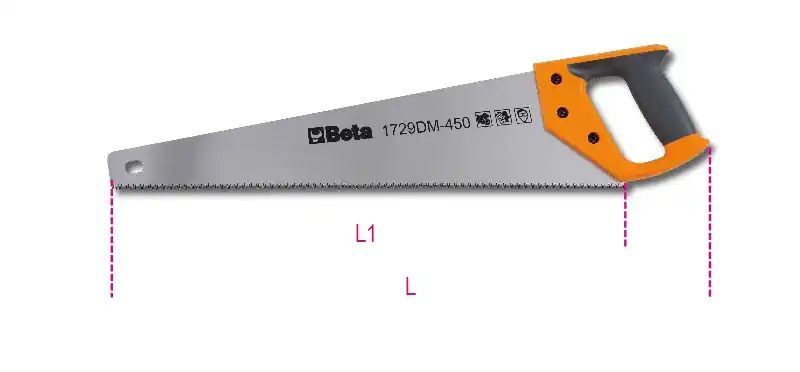 Beta 017290450 1729Dm 450 Scie à bois 450 L mm