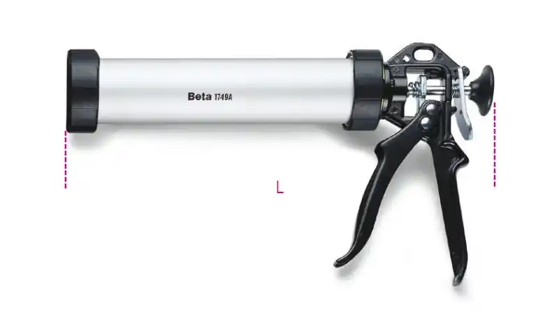 Beta 017490010 1749A Pulvérisateur de mastic, modèle professionnel 360 mm