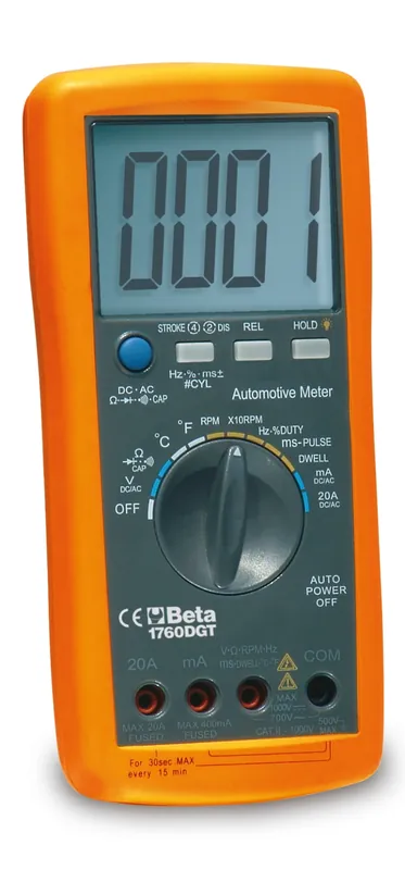 Beta 017600005 1760Dgt-Multimètre numérique pour automobiles