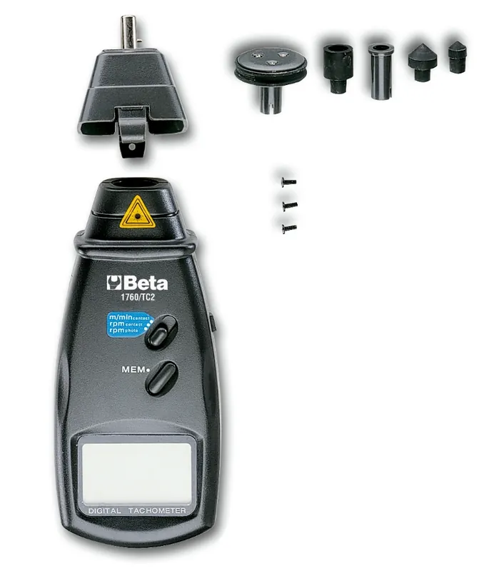 Beta 017600161 1760/Tc2-Tachymètre numérique 230 L mm