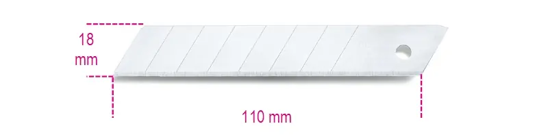 Beta 017710010 1771Rl-Lames de cisailles de réserve 18 Mm 10pcs