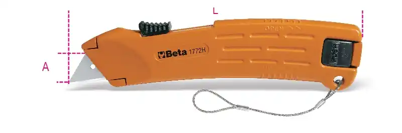 Beta 017724029 1772H-Hs-Couteau universel 170 mm